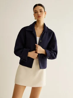 COMMENSE Casual Pockets Button Jacket* Outerwear|Jackets