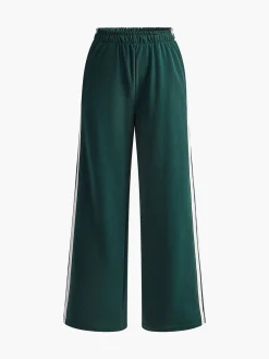 COMMENSE Casual Striped Patchwork Pants* Pants|Bottoms
