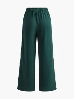 COMMENSE Casual Striped Patchwork Pants* Pants|Bottoms