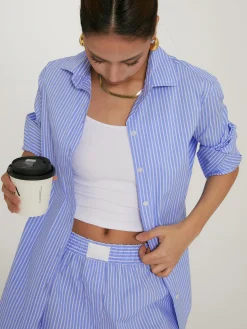 COMMENSE Casual Striped Shorts Set* Shorts Sets|Shorts