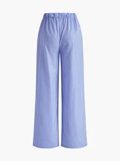 COMMENSE Casual Striped Wide Leg Pants* Wide Leg|Pants