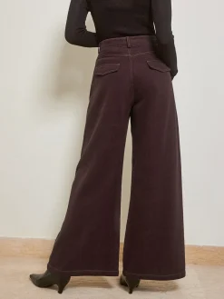 COMMENSE Casual Wide-Leg Denim Pants* Jeans|Pants
