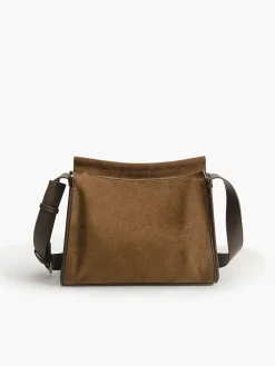COMMENSE Causal Bucket Zipper Tote Bag* Bags|Accessories