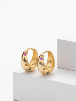 COMMENSE Chunky Hoop Earrings* Earrings|Accessories