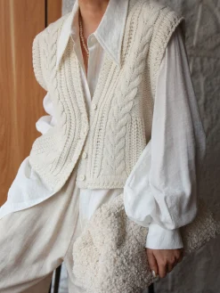 COMMENSE Chunky Knit V-Neck Button Cardigan* Cardigans|Sweaters & Cardigans