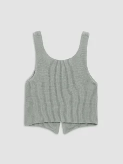COMMENSE Classic Hook-and-Eye Knit Vest* Sweater Vests|Sweaters & Cardigans