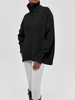 COMMENSE Cloudless Sky Turtleneck Oversized Sweater* Sweater Tops|Sweaters & Cardigans