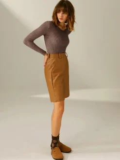 COMMENSE Clouds Ribbed Pullover Sweater* Sweater Tops|Sweaters & Cardigans