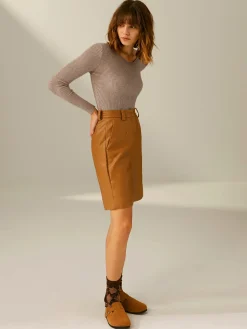 COMMENSE Clouds Ribbed Pullover Sweater* Sweater Tops|Sweaters & Cardigans