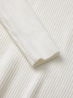 COMMENSE Clouds Ribbed Pullover Sweater* Sweater Tops|Sweaters & Cardigans