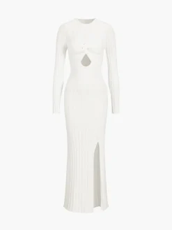 COMMENSE Coastal Allure Knotted Long Sweater Dress* Sweater Dresses|Sweater Dresses