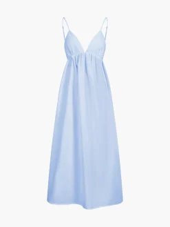 COMMENSE Coastal Cowgirl Open Back Long Dress* White Dresses|Black Dresses