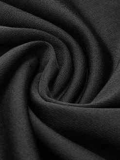 COMMENSE Color Block Pleated Panel Polo Dress* Dresses