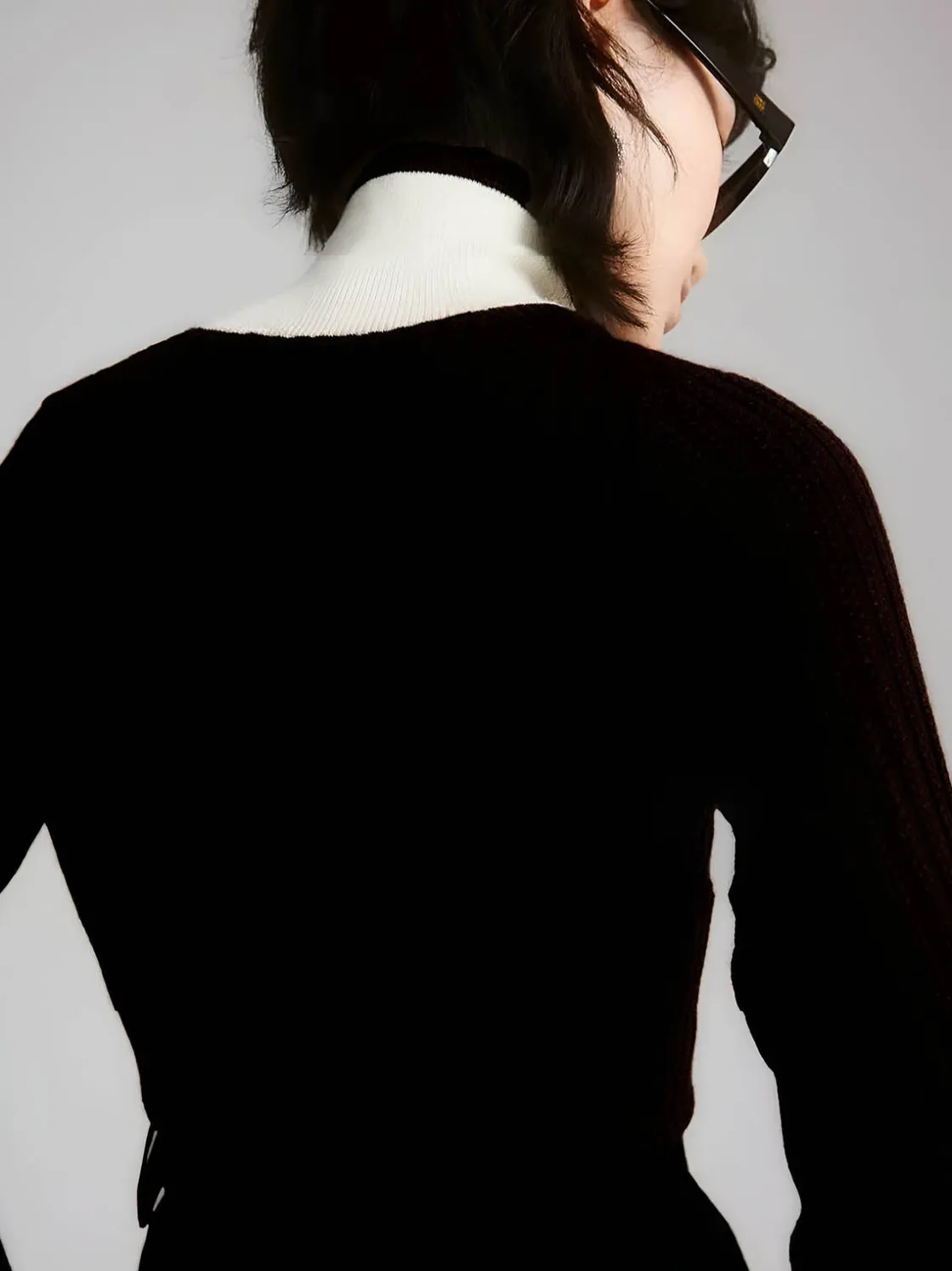 COMMENSE Color Block Slim Cozy Sweater* Sweater Tops|Sweaters & Cardigans