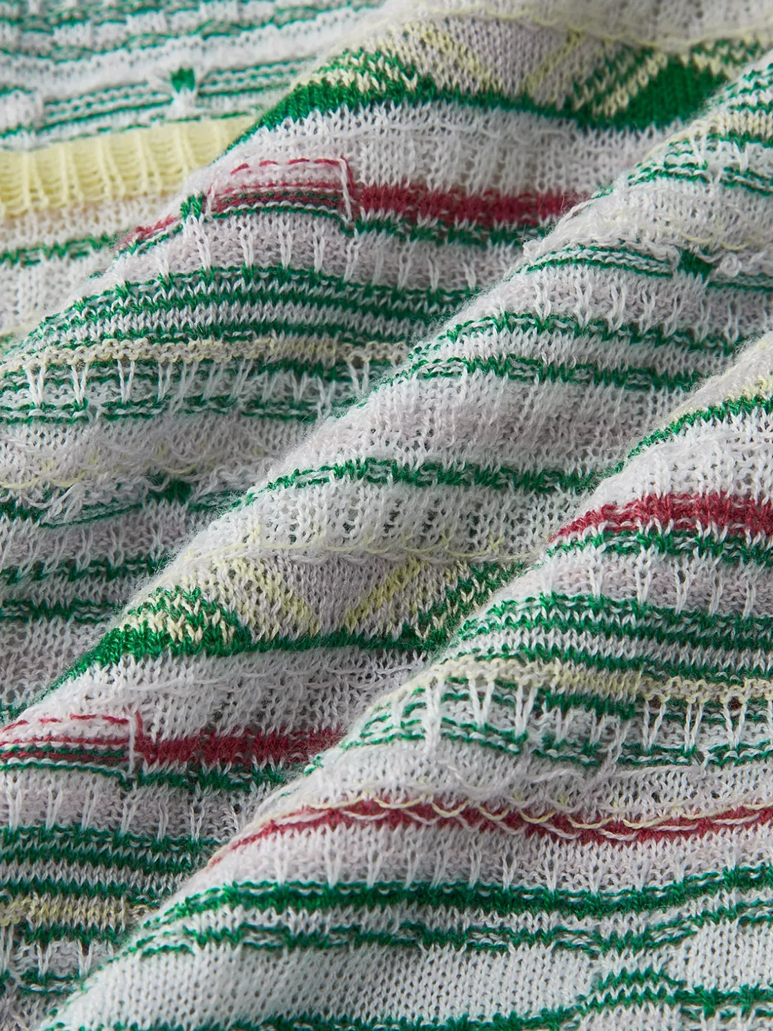 COMMENSE Colorful Striped Breasted Knit Cardigan* Cardigans|Sweaters & Cardigans