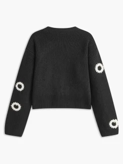 COMMENSE Contrast Binding Button Short Cardigan* Cardigans|Sweaters & Cardigans