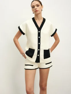 COMMENSE Contrast Binding Pockets Shorts* Shorts|Matching Sets
