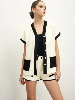 COMMENSE Contrast Binding Pockets Shorts* Shorts|Matching Sets
