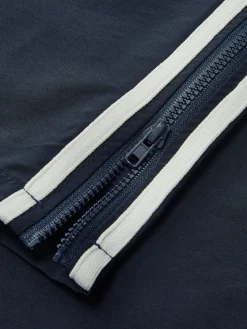 COMMENSE Contrast Binding Zipper Long Pants* Pants|Bottoms