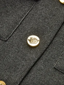 COMMENSE Contrast Collar Breasted Petite Blazer* Outerwear|Blazers