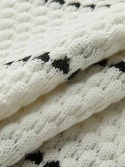 COMMENSE Contrast Striped Sweater* Sweater Tops|Sweaters & Cardigans