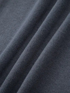 COMMENSE Contrast Trim Button Up Ribbed Shirt* Sweater Tops|Sweaters & Cardigans