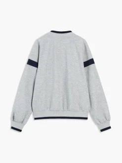 COMMENSE Contrast Trim Oversized Sweatshirt* Sweatshirts & Hoodies|Tops