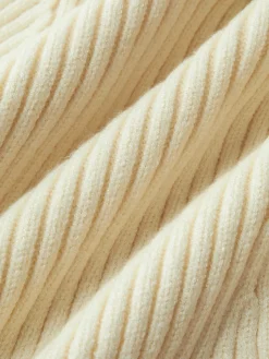 COMMENSE Contrast Trim Ribbed Sweater* Sweater Tops|Sweaters & Cardigans