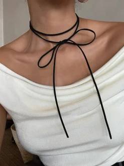 COMMENSE Cord Wrap Necklace* Necklaces|Accessories