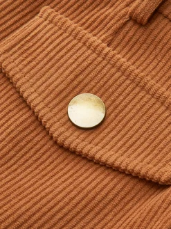 COMMENSE Corduroy Pleated Mini Skirt* Skirts|Bottoms