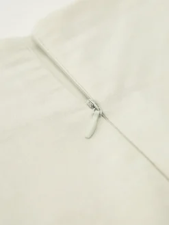 COMMENSE Cotton & Linen Bow Decor Split Midi Skirt* Skirts|Bottoms