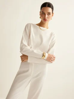 COMMENSE Cotton & Linen Bow Shirt* Blouses & Shirts|Tops