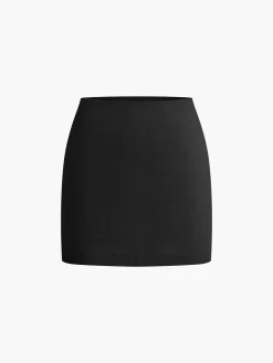 COMMENSE Cotton & Linen Skirt Set* Skirt Sets|Long Sleeve Sets
