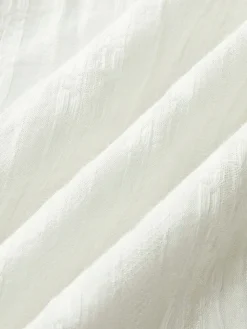 COMMENSE Cotton Blend Solid Square Neckline Short Dress* Casual Dresses|Vacation Dresses