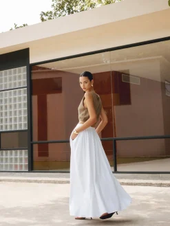 COMMENSE Cotton Blends Crop Top* Crop Tops|Tank Tops & Camis