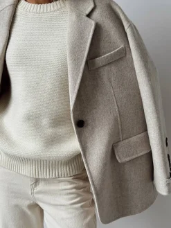 COMMENSE Cotton Blends Mechanism Knitting Sweater* Sweater Tops|Sweaters & Cardigans