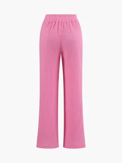 COMMENSE Cotton Blends Pants Set* Pants Sets|Matching Sets