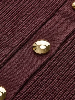 COMMENSE Cotton Blends Ribbed Sweater Vest* Sweater Vests|Sweaters & Cardigans