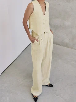 COMMENSE Cotton Casual Pants Set* Pants Sets|Matching Sets