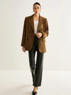 COMMENSE Cotton Corduroy Button Blazer* Outerwear|Blazers