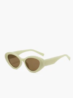 COMMENSE Cream Cat-Eye Sunglasses* Sunglasses|Accessories