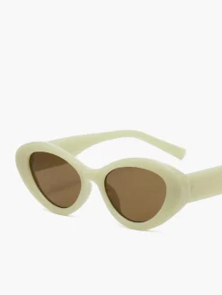 COMMENSE Cream Cat-Eye Sunglasses* Sunglasses|Accessories