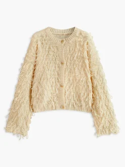 COMMENSE Creative Tassel Button Knit Outerwear* Sweater Tops|Outerwear