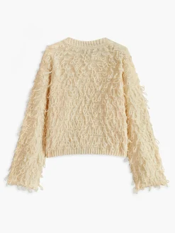 COMMENSE Creative Tassel Button Knit Outerwear* Sweater Tops|Outerwear