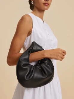 COMMENSE Crescent Knotted Ruched Bag* Bags|Accessories