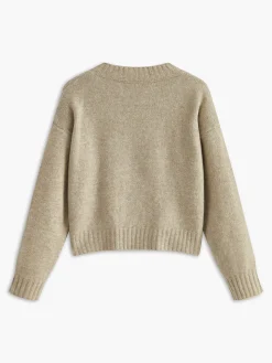 COMMENSE Crew Neck Strawberry Warm Sweater* Sweater Tops|Sweaters & Cardigans