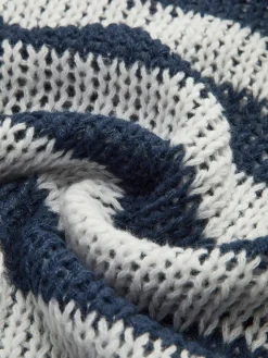 COMMENSE Crew Neck Striped Soft Sweater* Sweater Tops|Sweaters & Cardigans