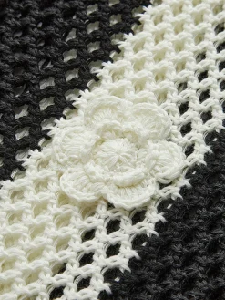 COMMENSE Crochet Flower Hollow Sweater Vest* Sweater Vests|Sweaters & Cardigans