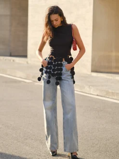 COMMENSE Crop Tassel Tank Top* Crop Tops|Tank Tops & Camis
