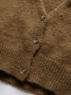 COMMENSE Cropped Cardigan with Collar* Cardigans|Sweaters & Cardigans